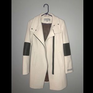 Marc New York Andrew Marc Cream Wool Winter Coat